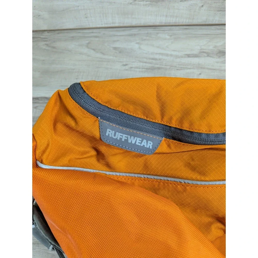 Ruffwear Approach Dog Harness Hiking Pack Saddlebags Size M Orange